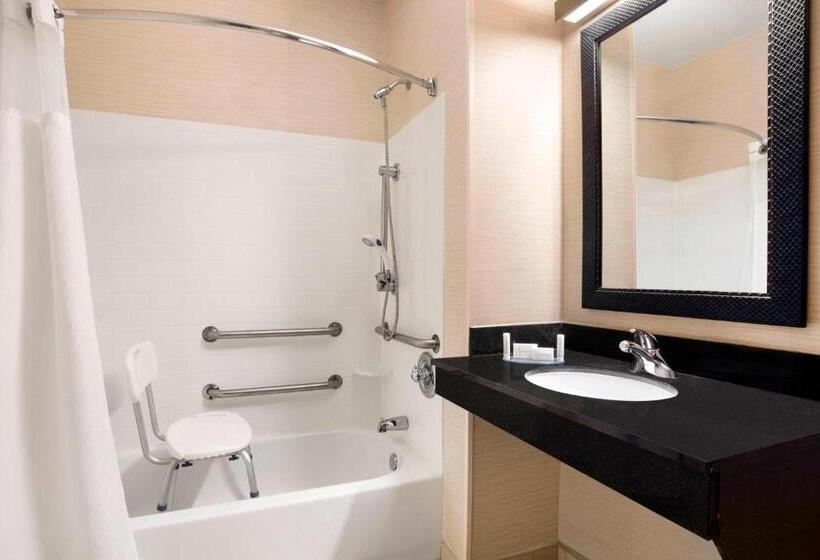 اتاق استاندارد با تخت بزرگ برای معلولان, Dubuque Inn & Suites