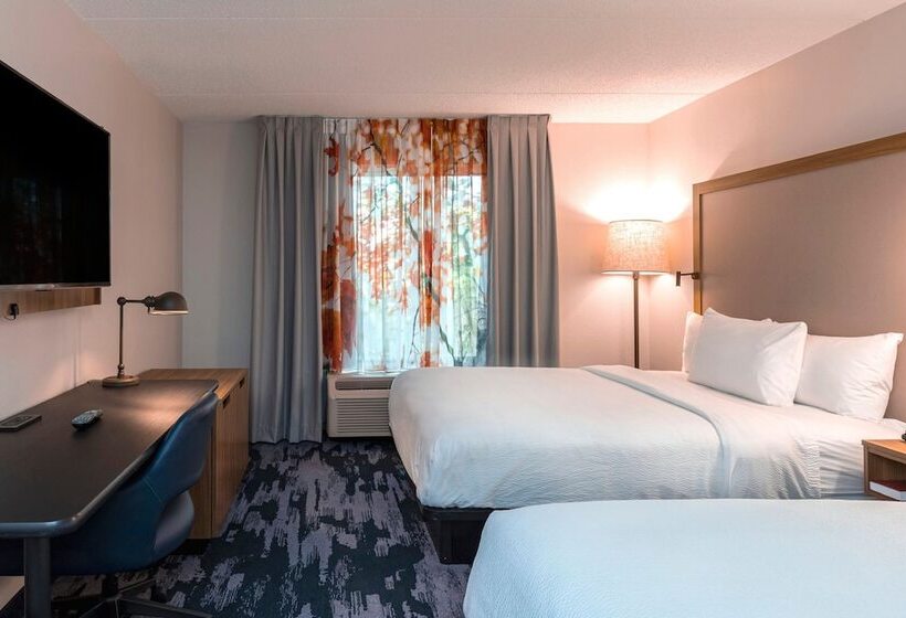 اتاق استاندارد با 2 تخت دوبل, Fairfield Inn By Marriott Evansville West