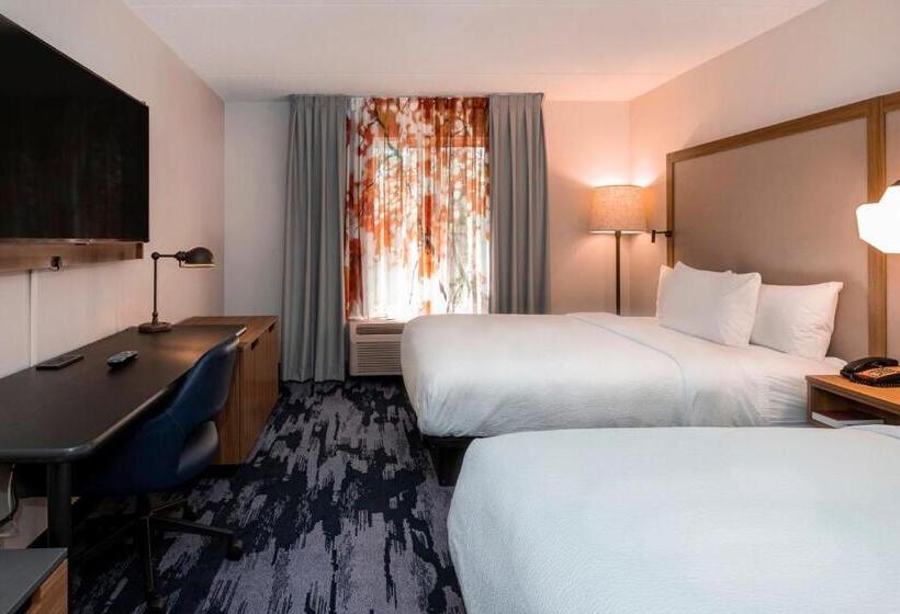 اتاق استاندارد با 2 تخت دوبل, Fairfield Inn By Marriott Evansville West