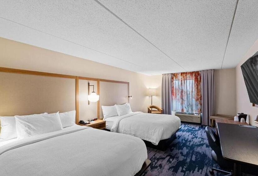 اتاق استاندارد با 2 تخت دوبل, Fairfield Inn By Marriott Evansville West