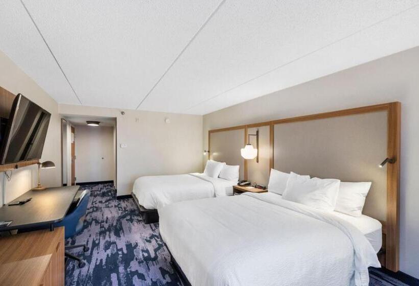 اتاق استاندارد با 2 تخت دوبل, Fairfield Inn By Marriott Evansville West