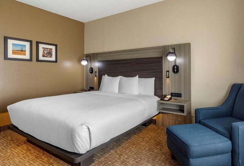 适合残疾人士使用的带超级大床的标准间, Comfort Inn & Suites North Dallasaddison