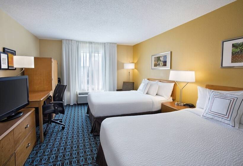 Quarto Standard 2 Camas Casal, Fairfield Inn & Suites Merrillville