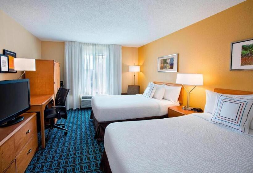 Quarto Standard 2 Camas Casal, Fairfield Inn & Suites Merrillville