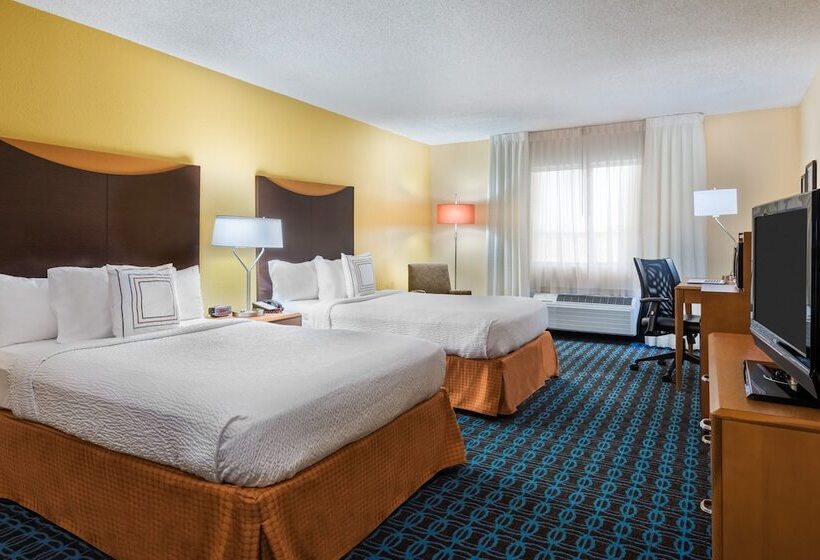 ２ダブルベッドのスタンダードルーム, Fairfield Inn And Suites Mobile