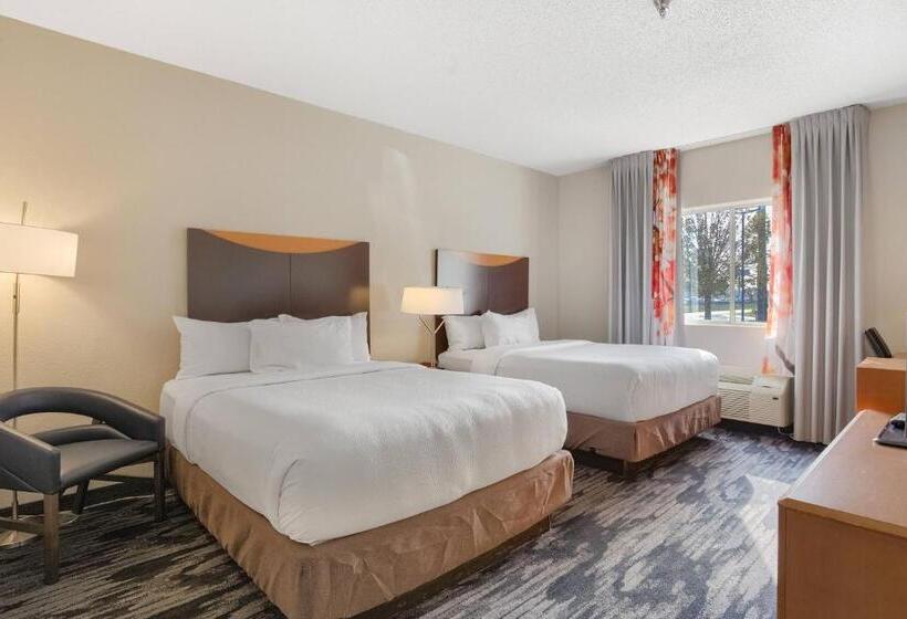 ２ダブルベッドのスタンダードルーム, Fairfield Inn And Suites Mobile