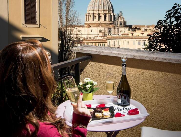 اتاق لوکس با چشم‌انداز, San Pietro Panoramic View