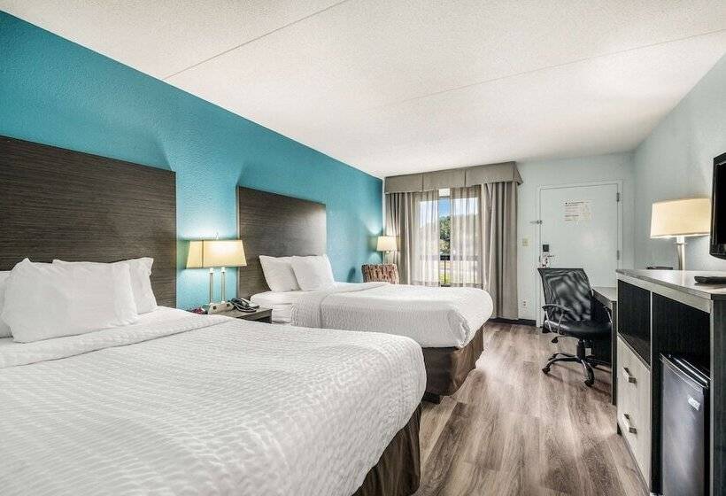 스탠다드 룸 더블 침대 2개, Clarion Inn Cleveland Near University