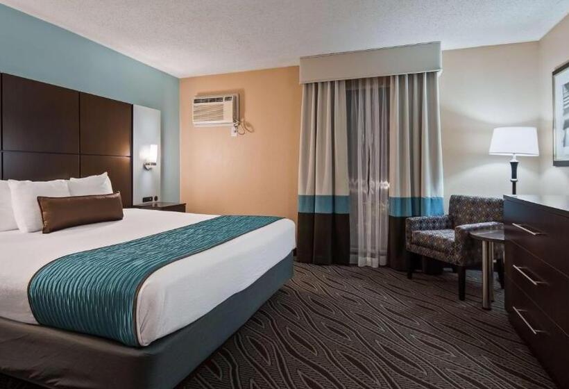 Camera Standard Letto King Accessibile ai persone con mobilità ridotta, Best Western Plus Galleria Inn & Suites
