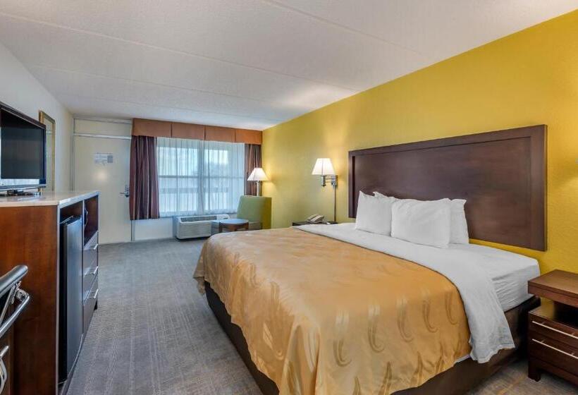 适合残疾人士使用的带超级大床的标准间, Quality Inn And Suites Palatka Riverfront