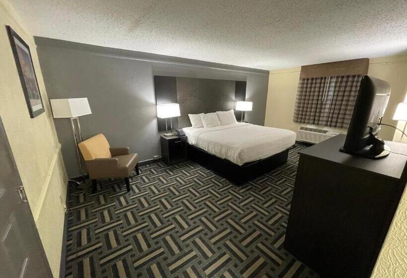 Deluxe Zimmer Kingsize Bett, La Quinta Inn By Wyndham Indianapolis Airport Lynhurst