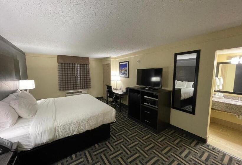Standardzimmer King-Size Bett (behindertengerecht), La Quinta Inn By Wyndham Indianapolis Airport Lynhurst
