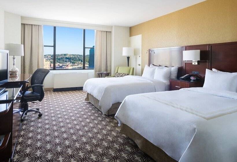 اتاق استاندارد با 2 تخت دوبل, Pittsburgh Marriott City Center