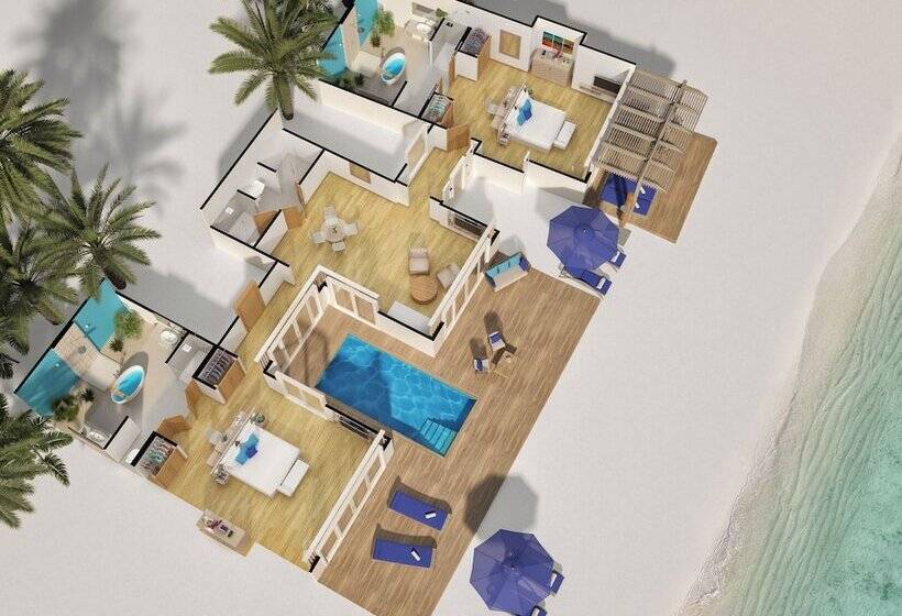 带2个卧室的别墅, Baglioni Resort Maldives Luxury All Inclusive