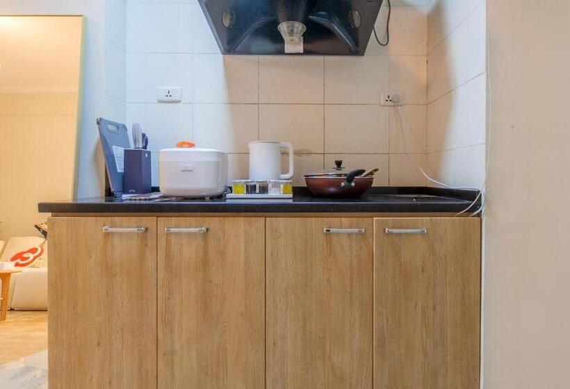 Apartamento 1 Dormitório, [roader] Wuhan Jiang An District·hong Kong Road