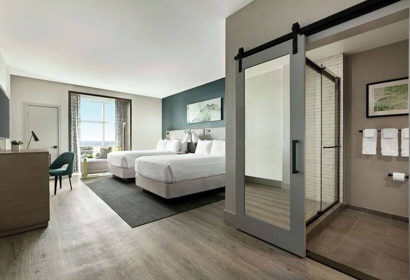 Quarto Estandar 2 Camas Casal, Alba, Tapestry Collection By Hilton