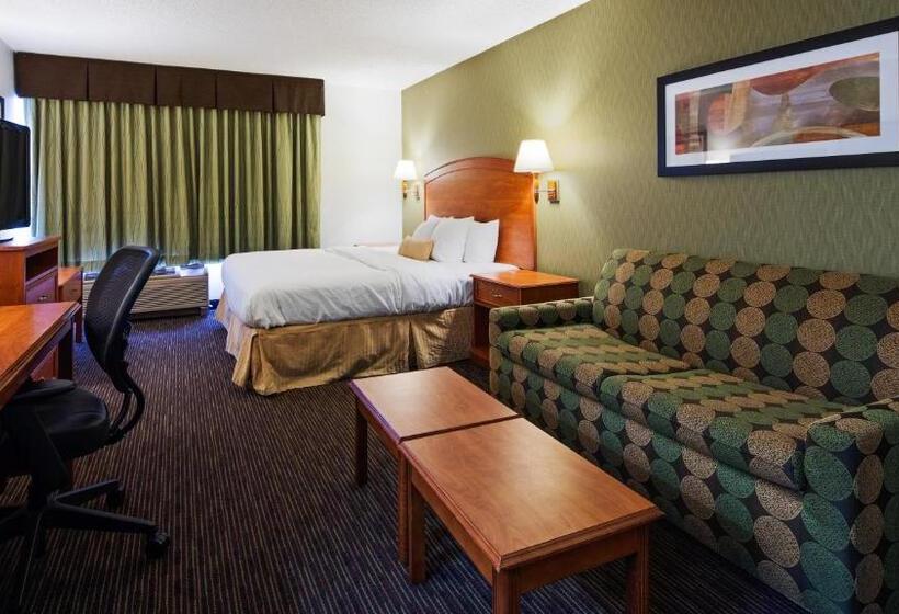חדר סטנדרט עם מיטת קינג, Spark By Hilton Denver International Airport