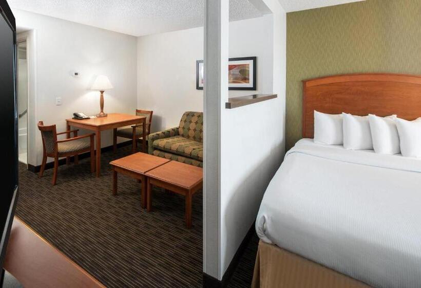 מיטת קינג בסוויטה, Spark By Hilton Denver International Airport