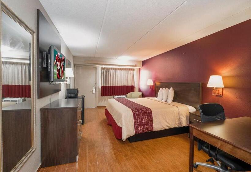 اتاق لوکس با تخت بزرگ, Red Roof Inn Jackson Downtown  Fairgrounds