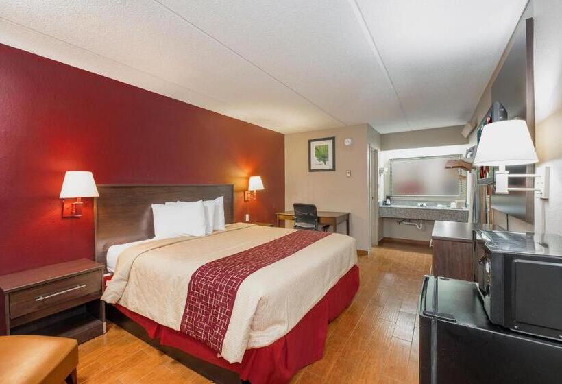 Номер Deluxe Кровать Кинг, Red Roof Inn Jackson Downtown  Fairgrounds