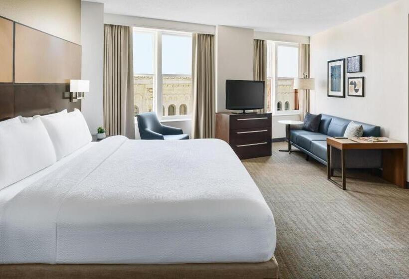 סטודיו סטנדרט, מיטה זוגית, Residence Inn Atlanta Downtown
