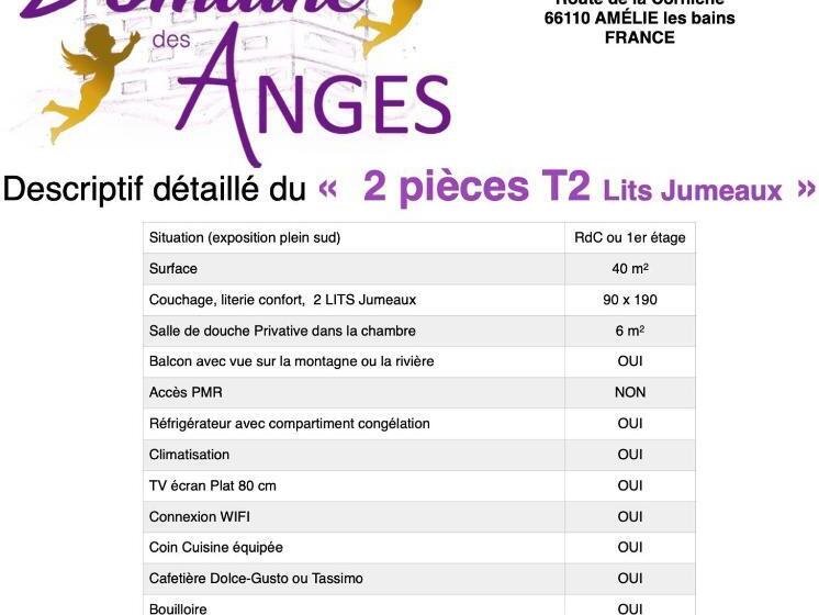 Апартаменты 1 Спальня с Балконом, Domaine Des Anges