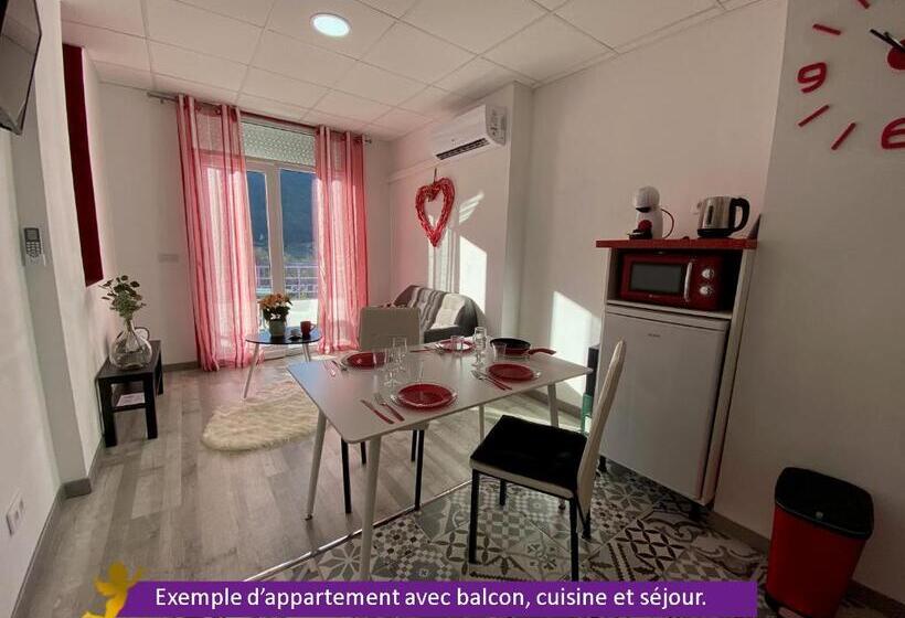 バルコニー付き１ベッドルームアパートメント, Domaine Des Anges