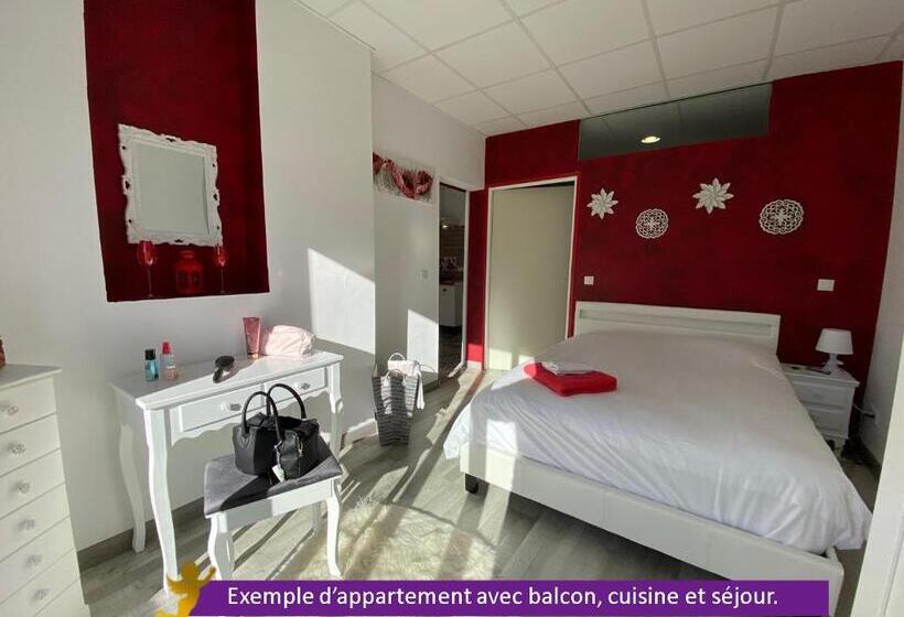 バルコニー付き１ベッドルームアパートメント, Domaine Des Anges