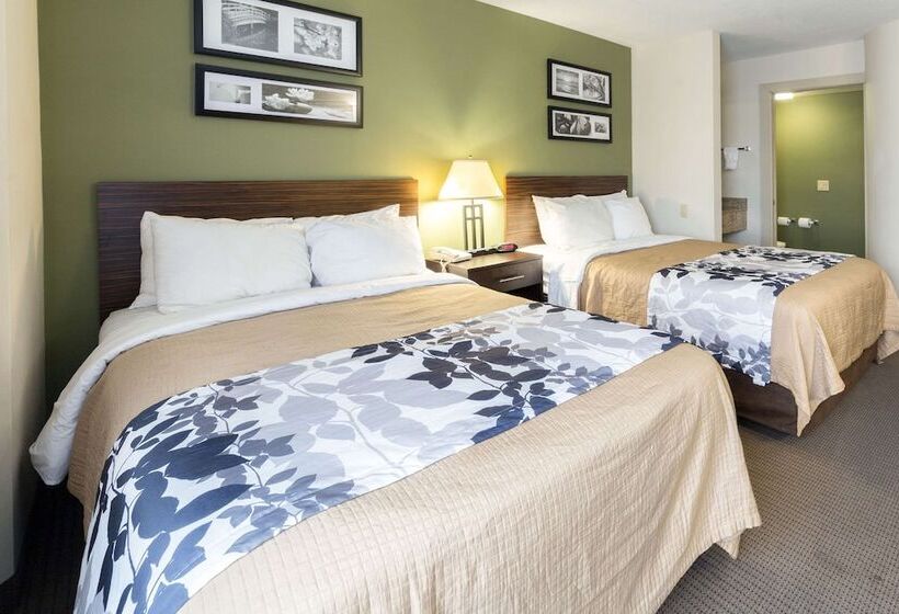 Номер Стандарт 2 Двуспальные Кровати, Sleep Inn Airport Phoenix