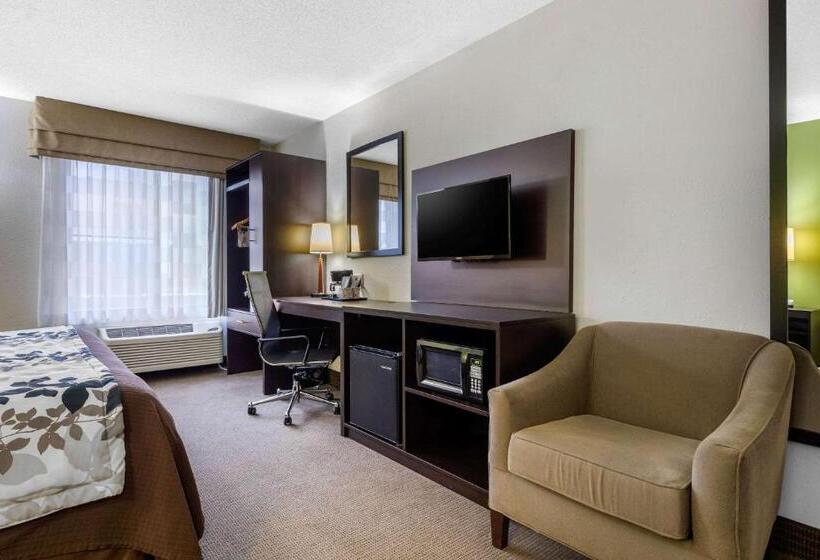キングサイズベッドのスタンダードルーム, Sleep Inn Near I 80 And I 94