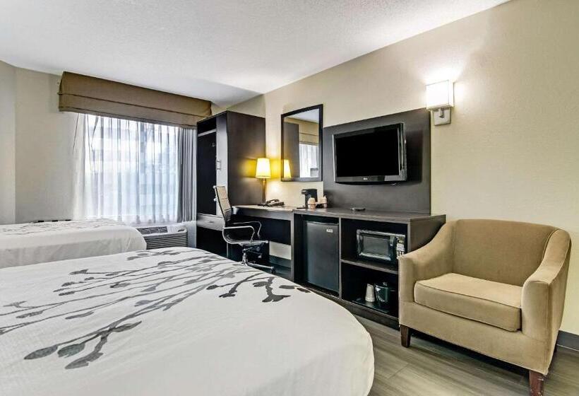 ２ダブルベッドのスタンダードルーム, Sleep Inn Near I 80 And I 94