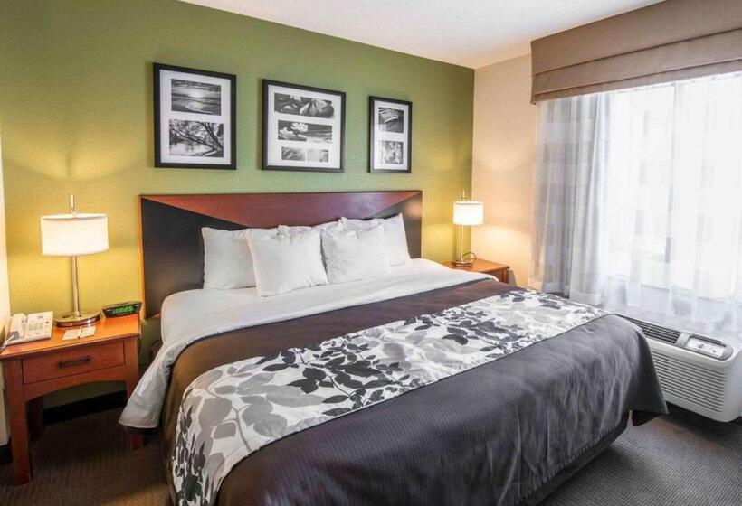 Люкс Кровать Кинг, Sleep Inn & Suites Princeton I 77