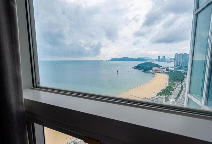 小型套房带海景, Haeundae Seacloud Hotel Residence