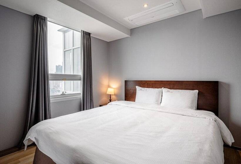 小型套房带海景, Haeundae Seacloud Hotel Residence