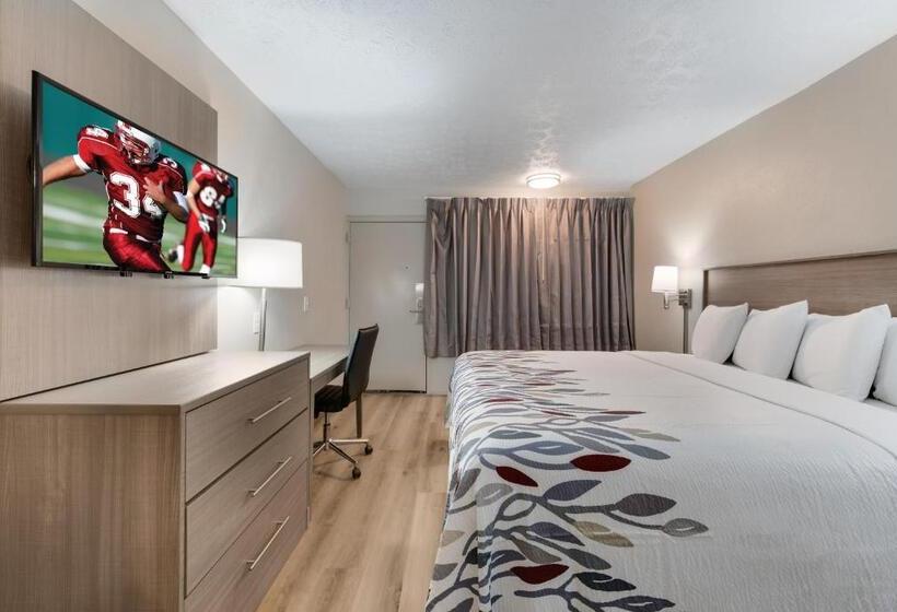 Номер Стандарт Кровать Кинг Адаптированный для Инвалидов, Red Roof Inn Dayton  Moraine/u Of Dayton