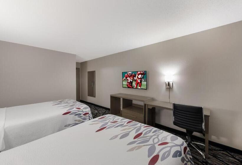 스탠다드 룸 더블 침대 2개, Red Roof Inn Mansfield