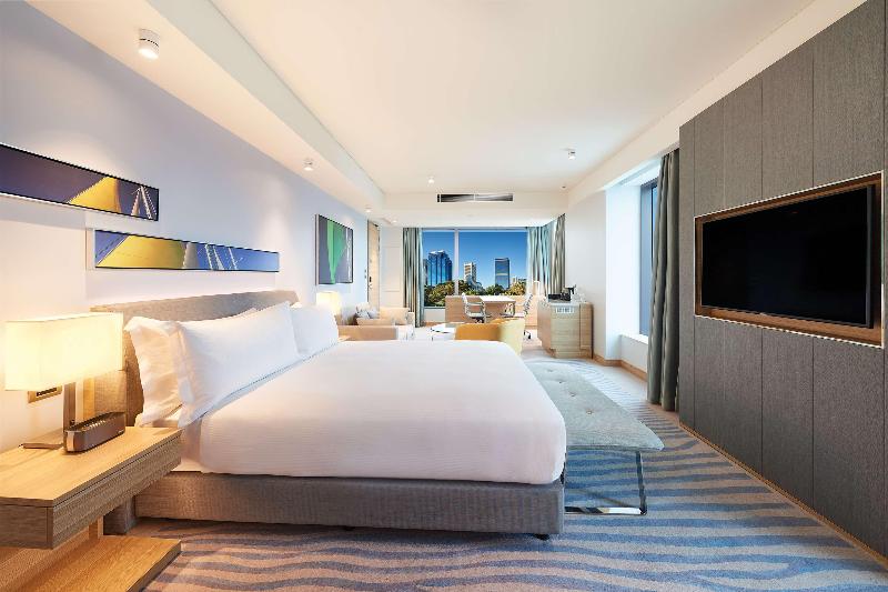 스탠다드 룸 킹사이즈 침대, Doubletree By Hilton Perth Waterfront