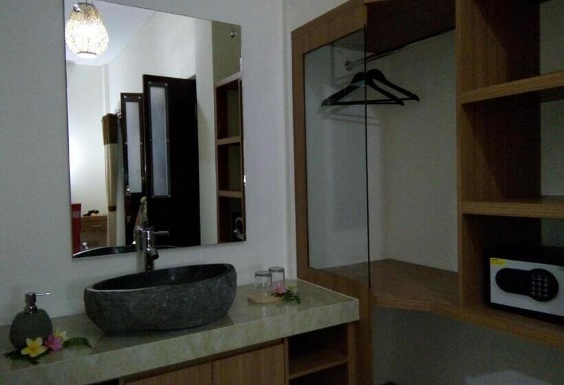 Quarto Deluxe com Sacada, Indraprastha 2 Bungalow