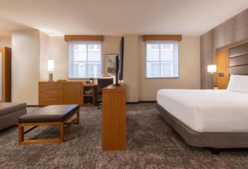 身障者適用キングサイズベッドルーム, Hyatt Place Houston Downtown