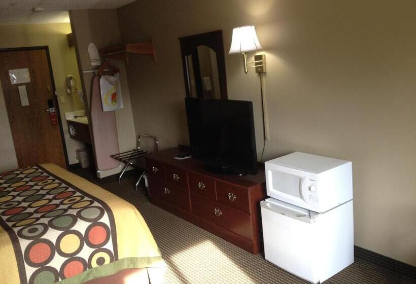 Quarto Deluxe Cama King, Super 8 By Wyndham Olney