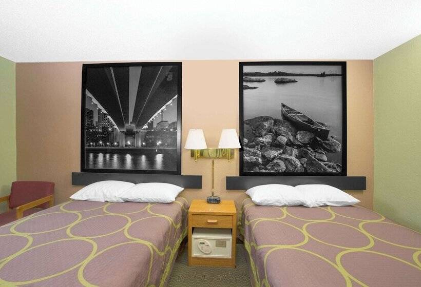 Номер Стандарт 2 Двуспальные Кровати, Super 8 By Wyndham Worthington Minnesota