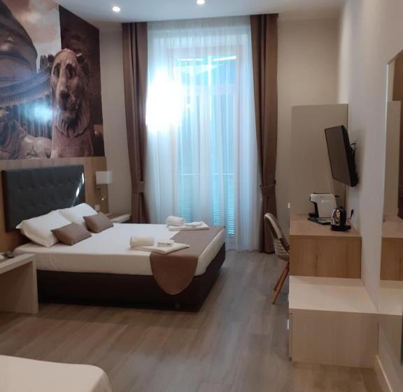اتاق استاندارد چهارنفره با بالکن, Dante Relais