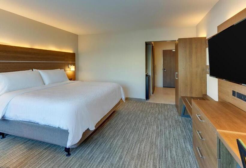 带大床的套房, Holiday Inn Express & Suites   Roanoke – Civic Center