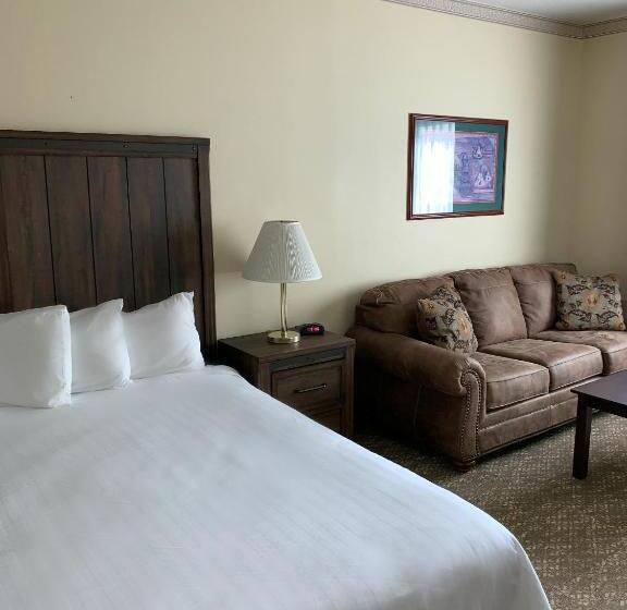 חדר דחוקס עם מיטת קינג, Yellowstone Lodge