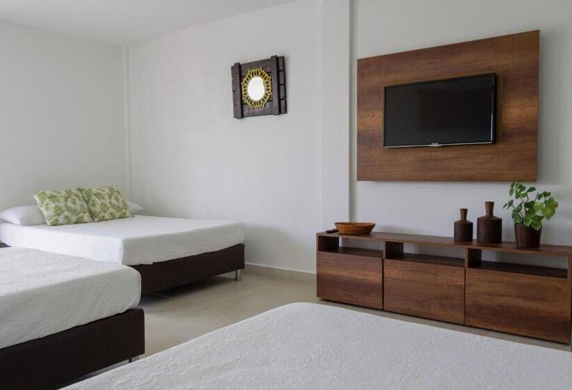 Quarto Triplo Superior, Finca Hotel Casa Nostra, Villa Mariana