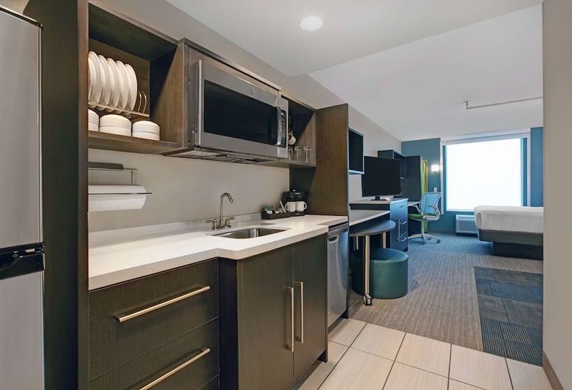 استودیوی استاندارد با تخت دوبل, Home2 Suites Asheville Airport