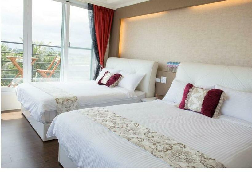 اتاق استاندارد چهارنفره با چشم‌انداز باغ, Taitung Quality B&b
