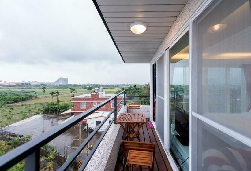 اتاق استاندارد چهارنفره با چشم‌انداز باغ, Taitung Quality B&b