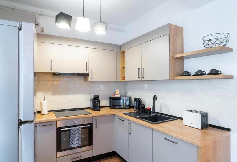 １ベッドルームペントハウスアパート, Tci Apartments