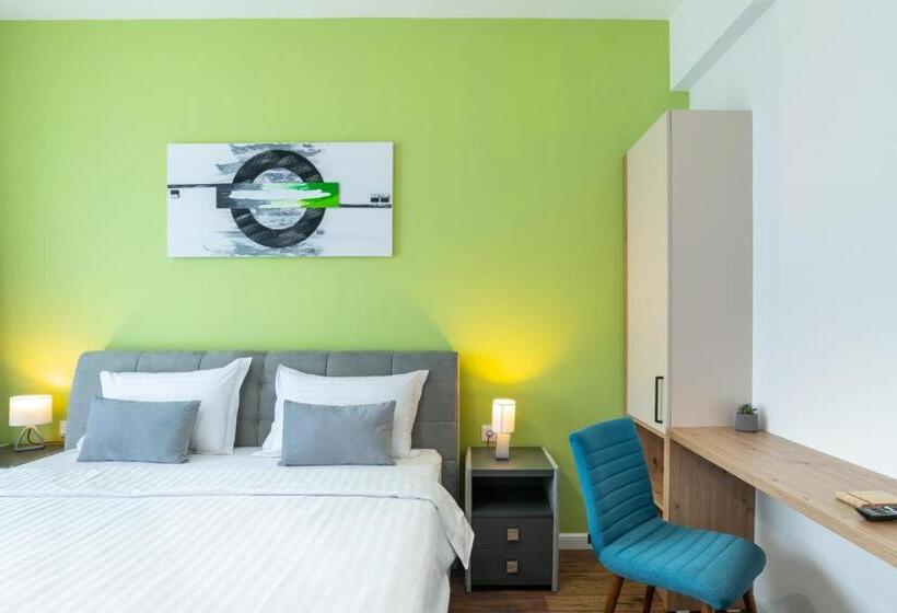 １ベッドルームペントハウスアパート, Tci Apartments